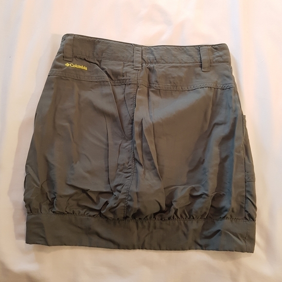 Columbia girls size 7-8 skirt with modesty shorts under green - Picture 3 of 8